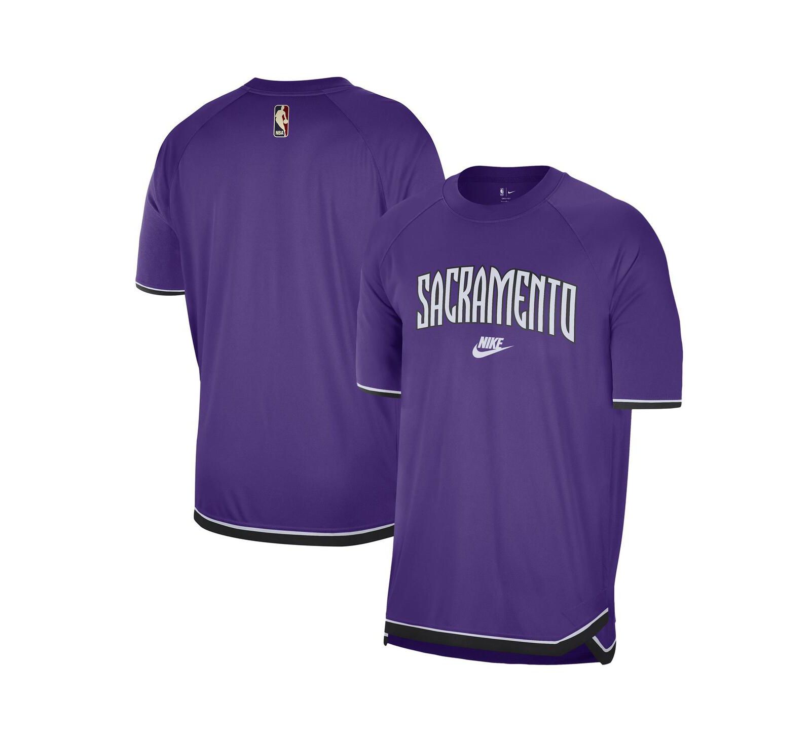 Nike Мужская футболка Nike Sacramento Kings 2024/25 Classic Edition Pregame Shooting