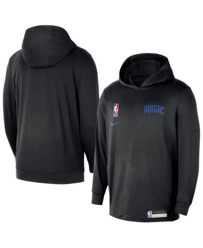 Мужское худи Nike Black Orlando Magic 2024/25 On-Court Authentic Practice Yoga Restore Lightweight Pullover