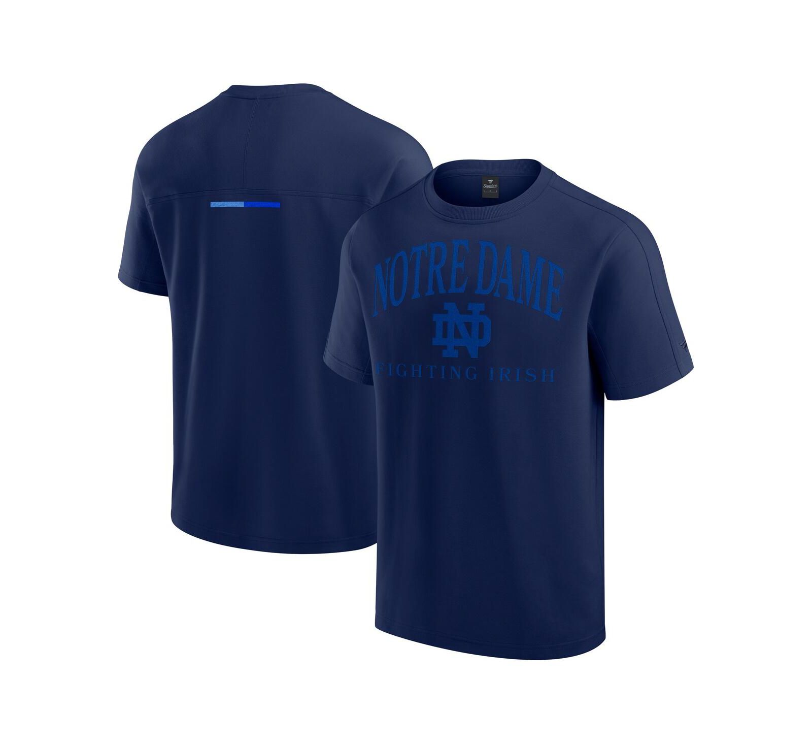 Fanatics мужская футболка Navy Notre Dame Fighting Irish Flex Tri-Blend
