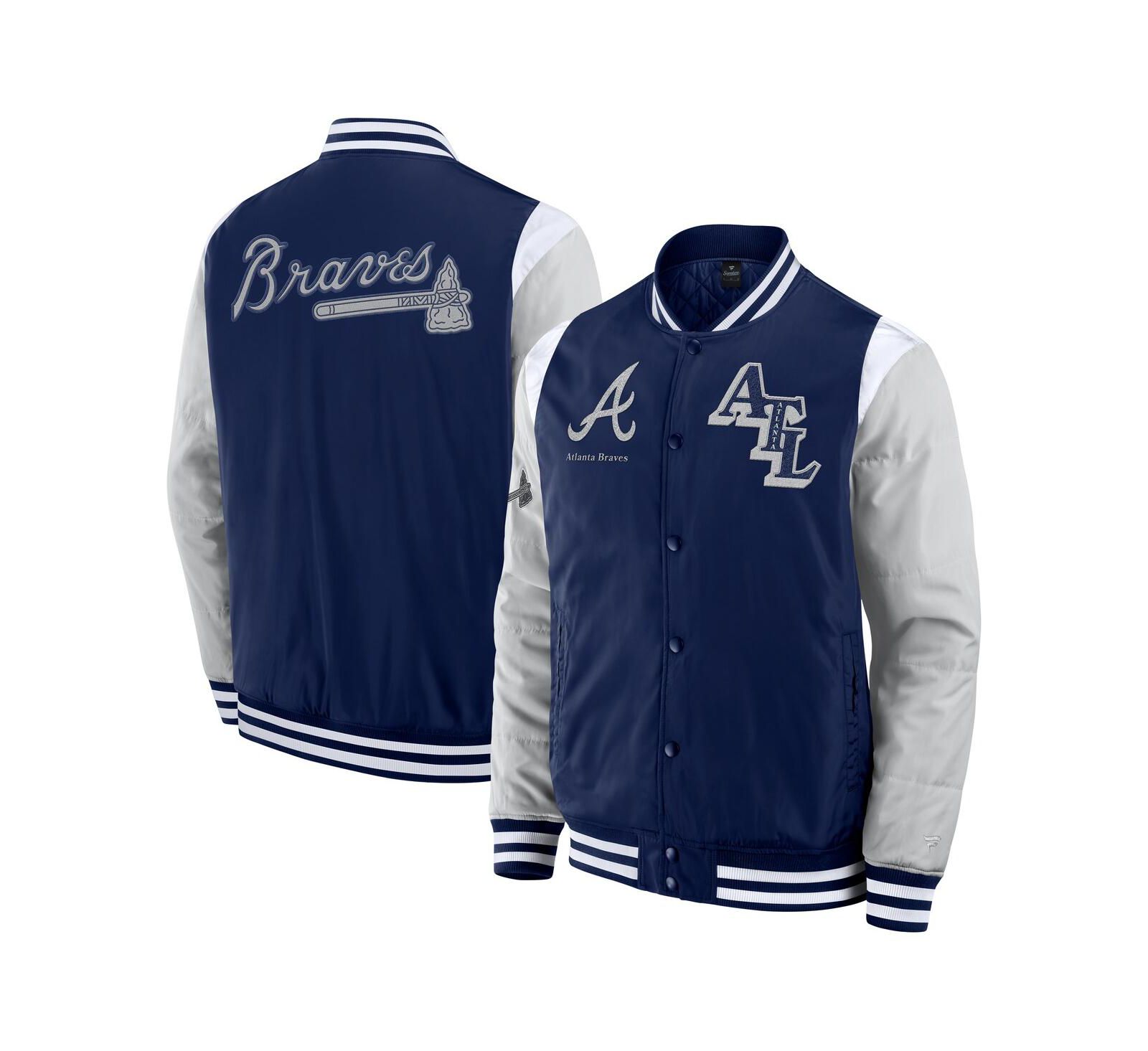 Мужская куртка Fanatics Atlanta Braves Elements Elite Full-Snap