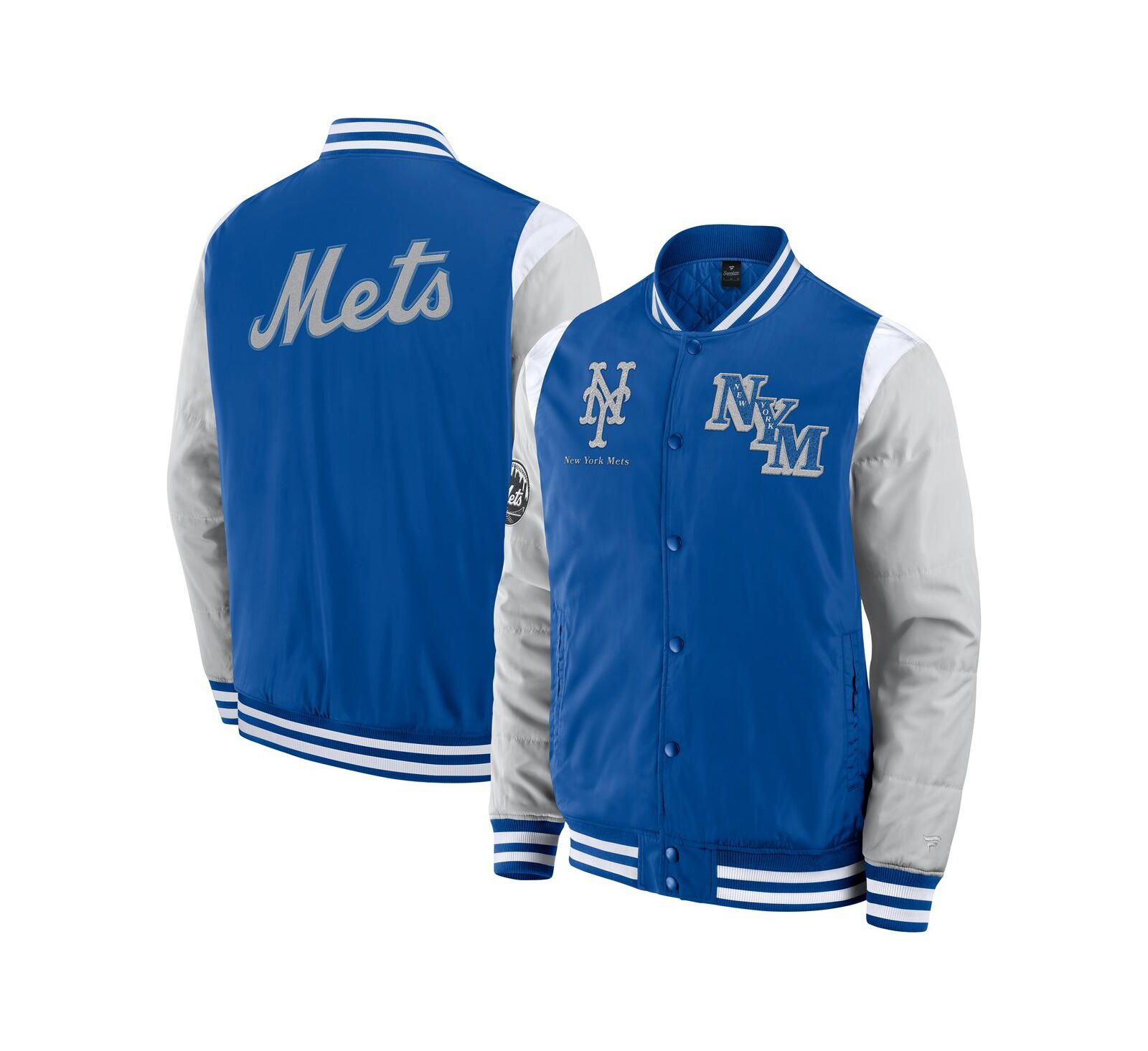 Fanatics Men's Royal New York Mets Elements Elite Full-Snap Jacket