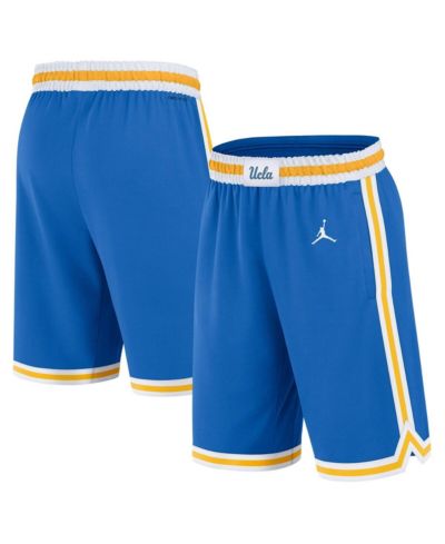 Мужские баскетбольные шорты Jordan Blue UCLA Bruins Road Replica Performance