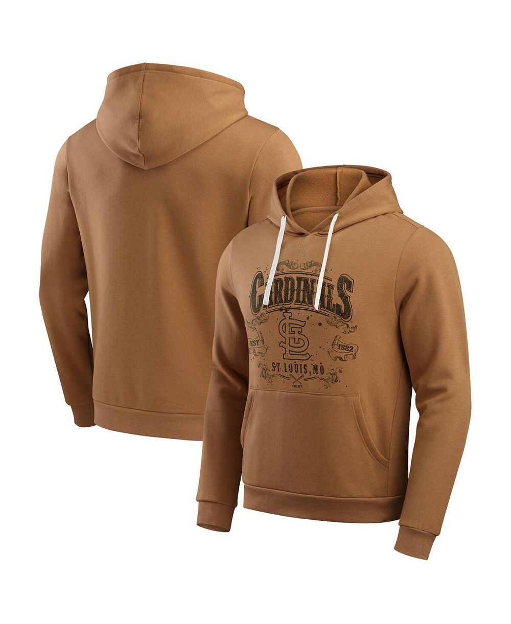 Darius Rucker Collection by Fanatics Мужское флисовое худи St. Louis Cardinals, бежевое
