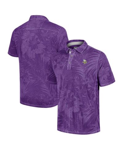 Мужское поло Tommy Bahama Purple Minnesota Vikings Sport Santiago Paradise
