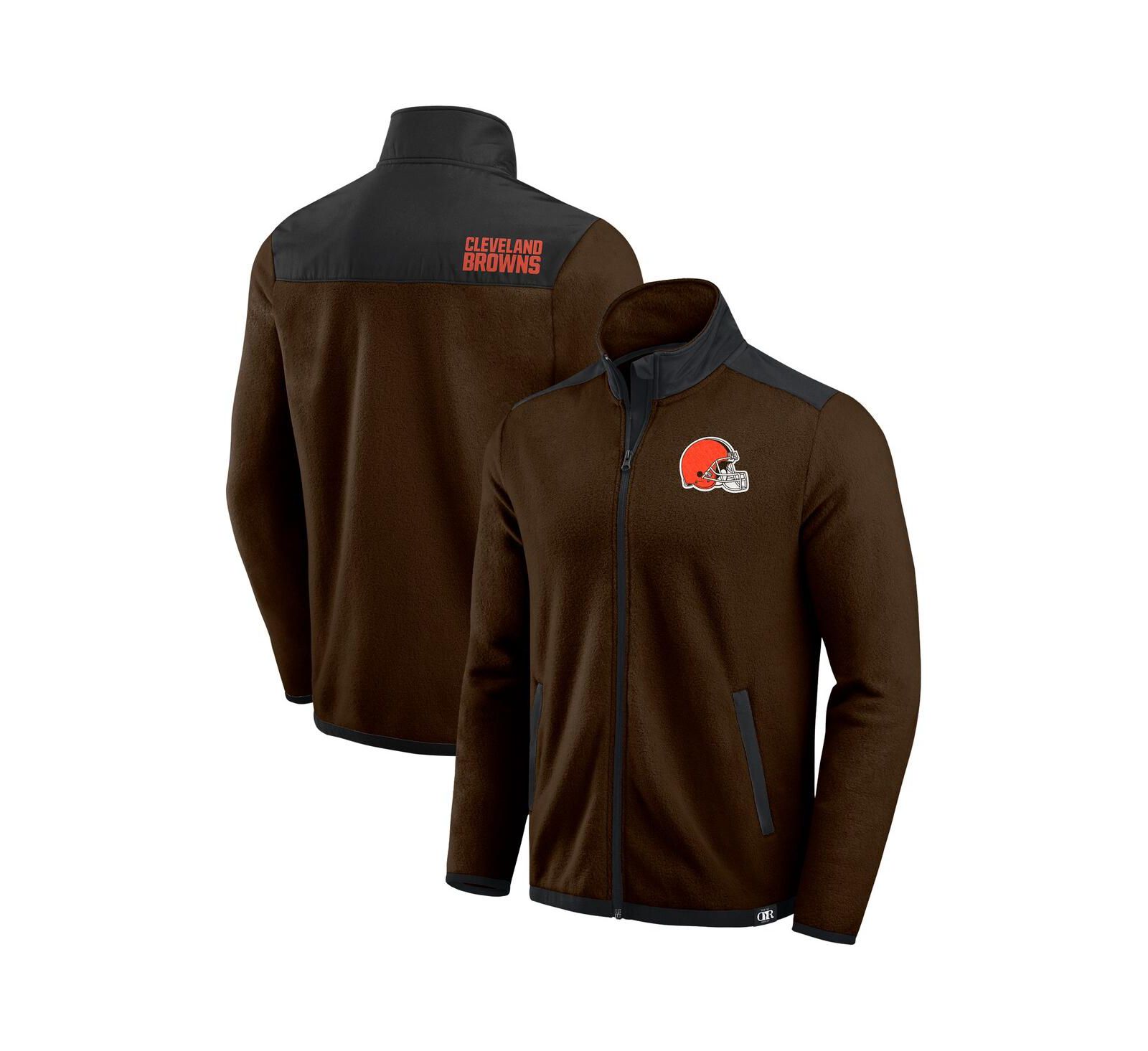Мужская флисовая куртка Darius Rucker Collection by Fanatics Cleveland Browns, коричневая