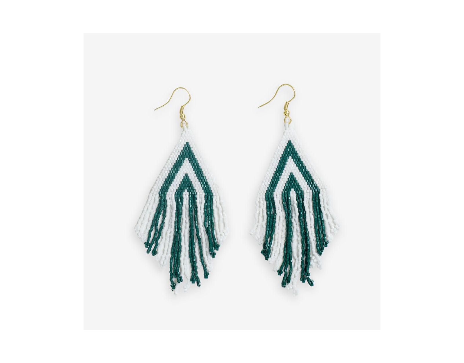 Серьги Haley Game Day Beaded Fringe