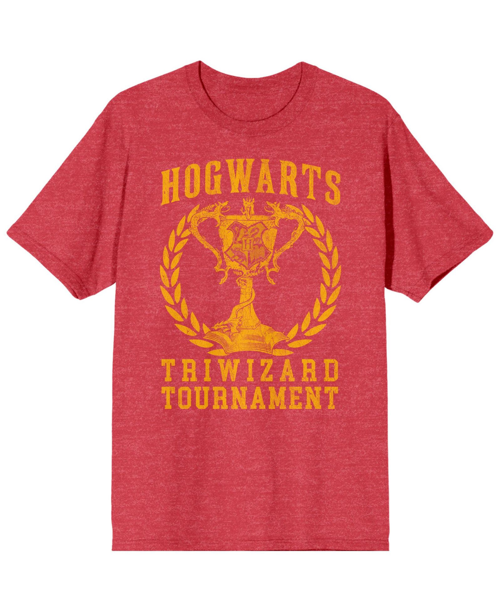 Harry Potter Мужская футболка Triwizard Tournament Red Crew