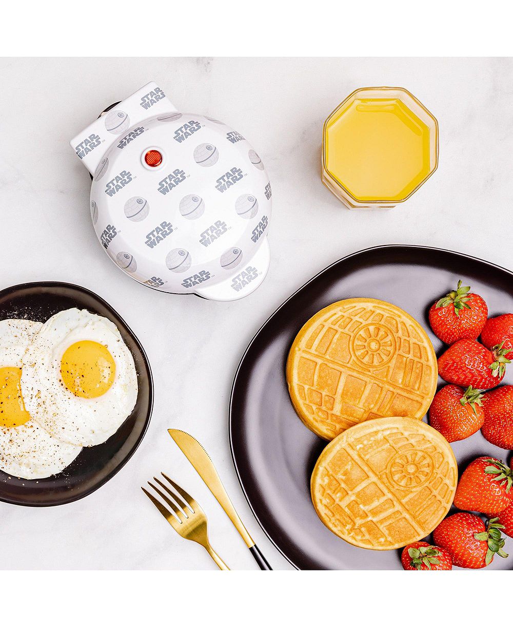 Uncanny Brands Star Wars Mini Death Star Waffle Maker - Star Wars Kitchen Appliance