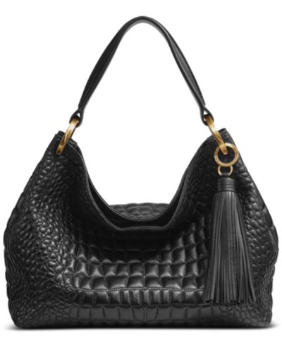 Donna Karan New York Glenwood стеганая сумка через плечо с кисточкой