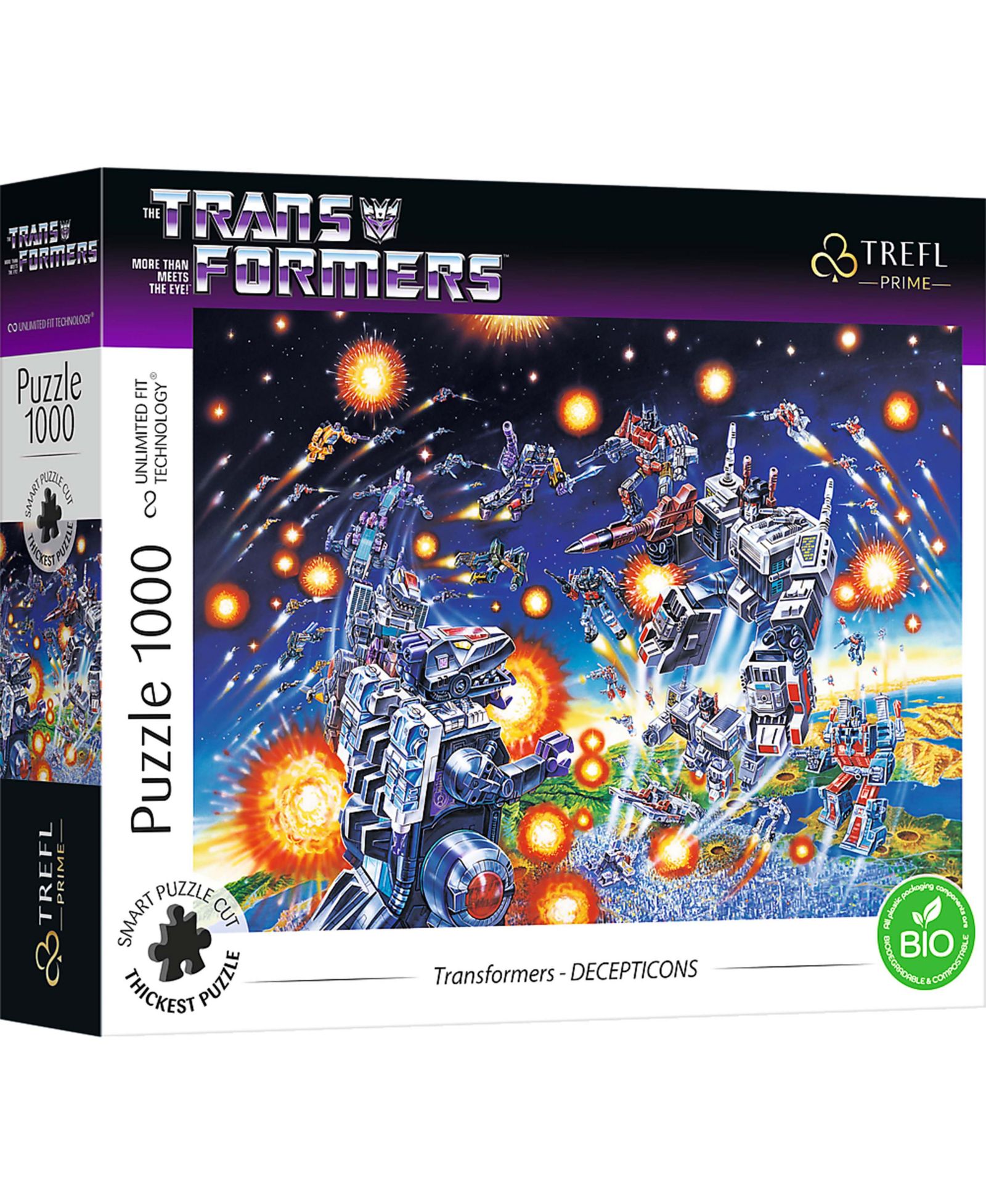 Пазл Trefl Prime Transformers Decepticons, 1000 деталей