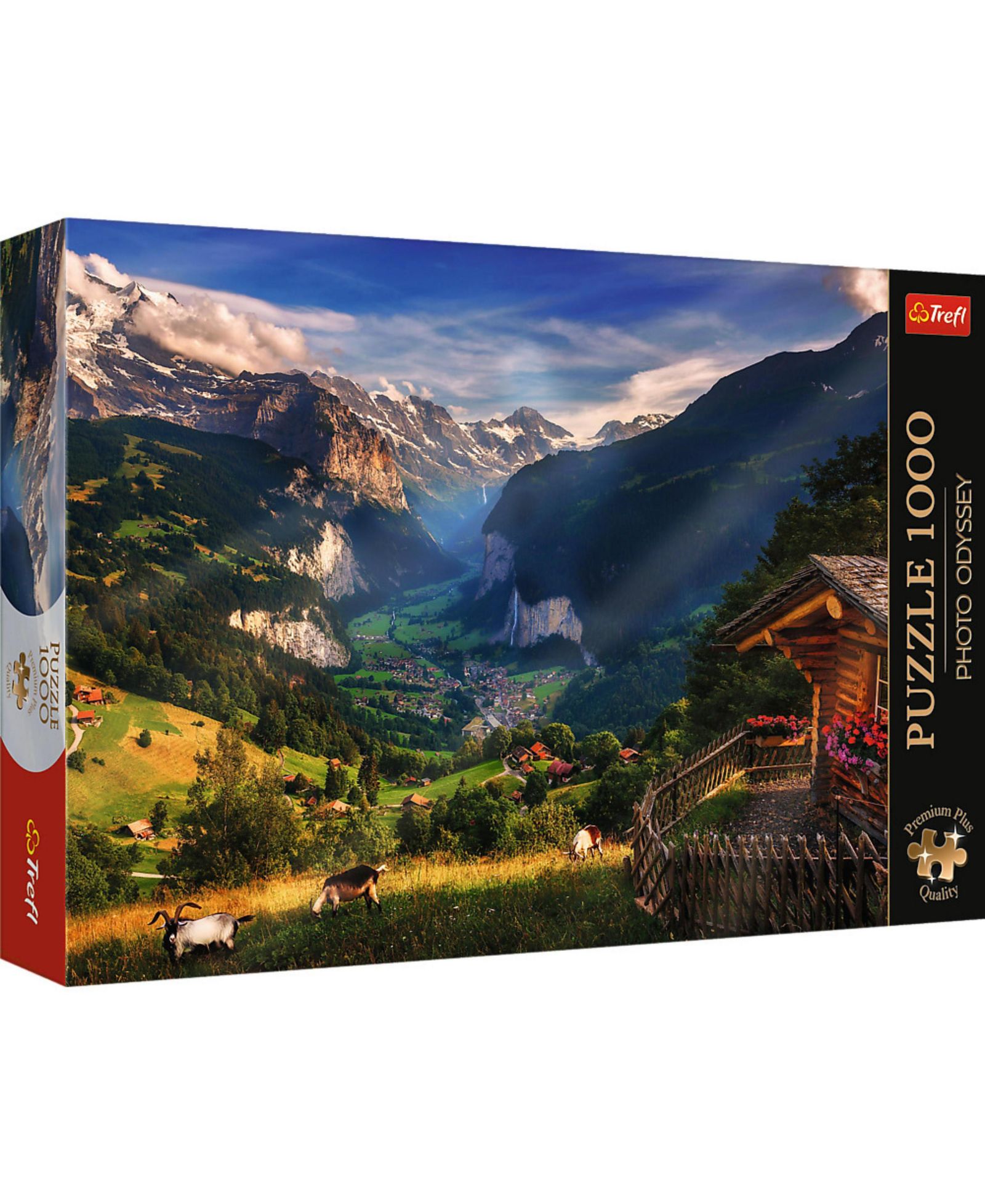 Trefl Premium Plus Пазл 1000 Piece - Lauterbrunnen Valley, Switzerland