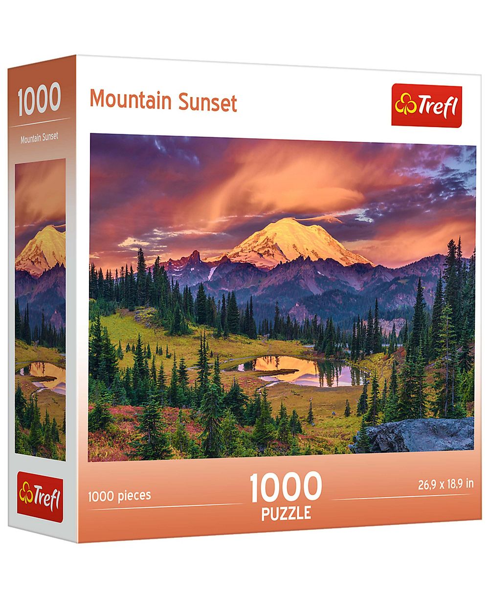 Пазл Trefl Red 1000 Piece - Mountain Sunset