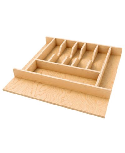 Rev-A-Shelf Вставка в ящик для столовых приборов Natural Maple Right Size, 19 1/4" x 19 1/2"