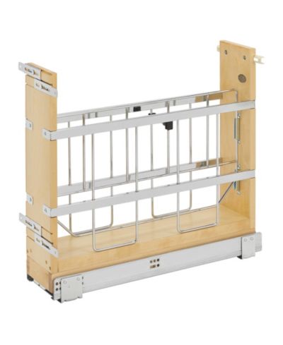 Органайзер для шкафа Rev-A-Shelf 5" Pullout Cabinet Tray Divider с доводчиком, 447-BCSC-5C