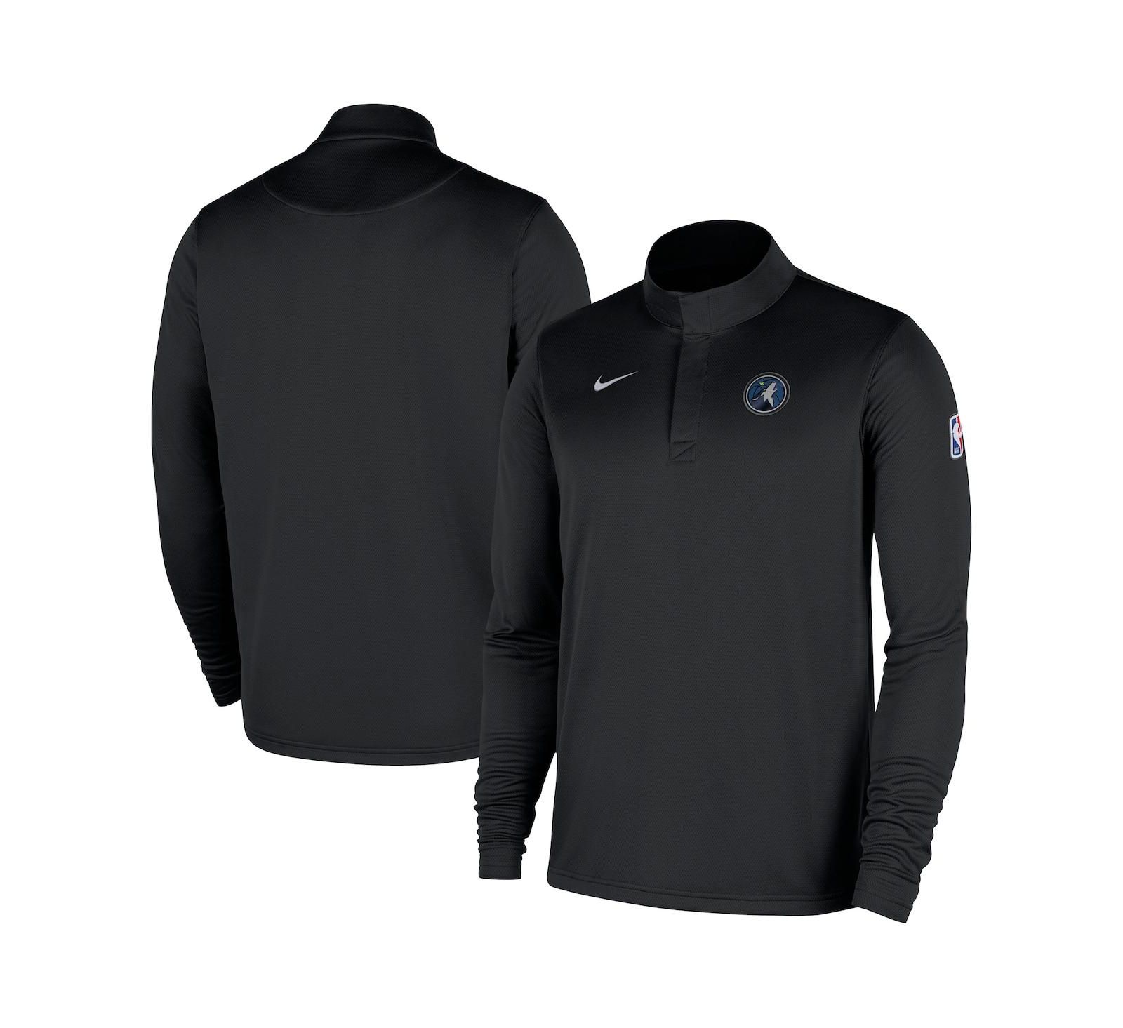 Nike Мужская куртка-свитшот Nike Minnesota Timberwolves 2025/26 Authentic Coaches Quarter-Zip Pullover