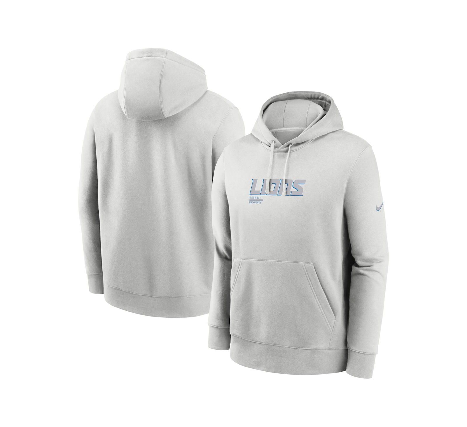 Nike Мужское худи Detroit Lions Edge Pack French Terry Club