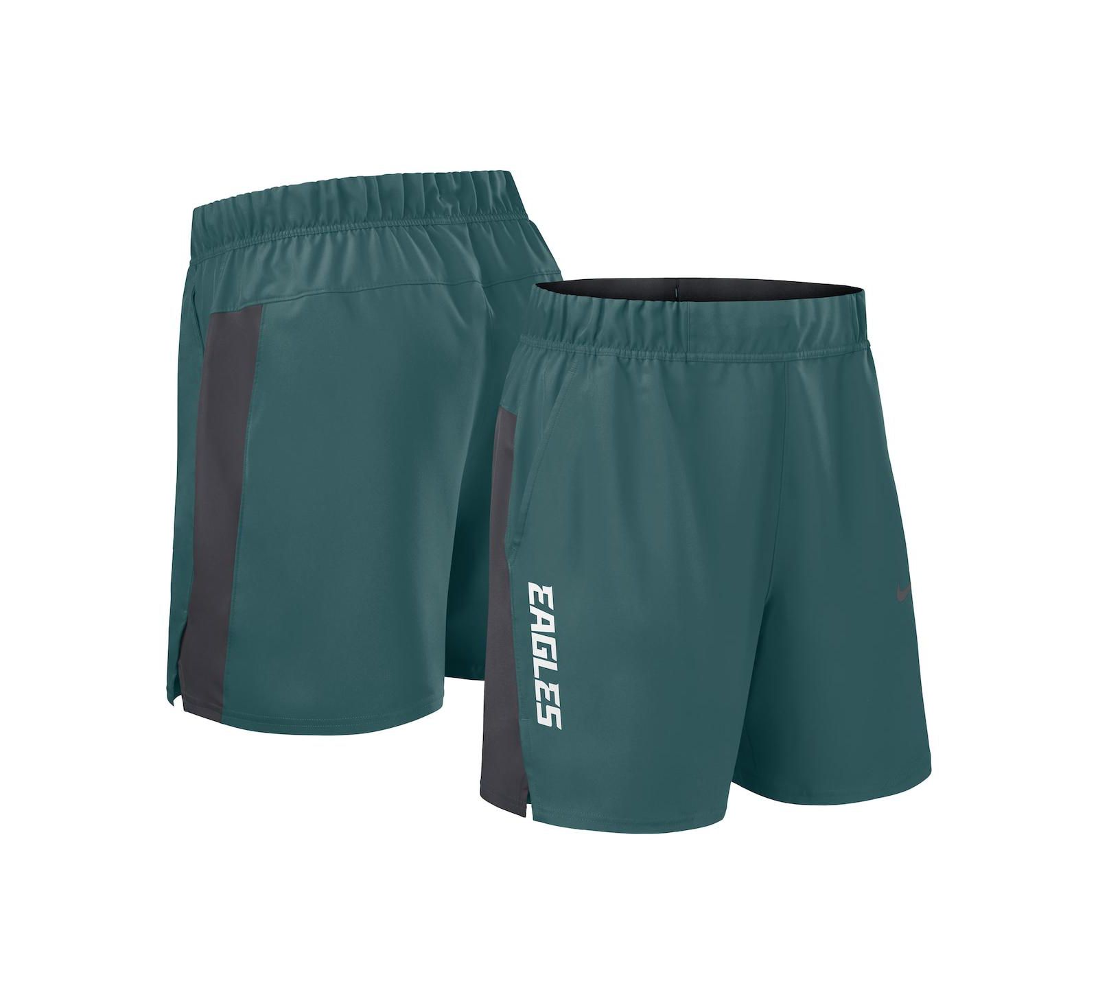Nike Men's Midnight Green Philadelphia Eagles Woven Victory Performance Shorts