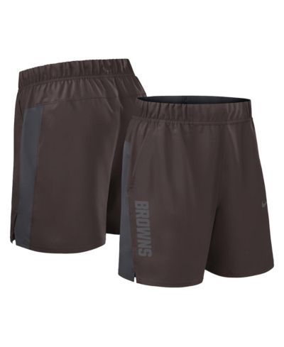 Nike Мужские спортивные шорты Cleveland Browns Woven Victory, коричневые