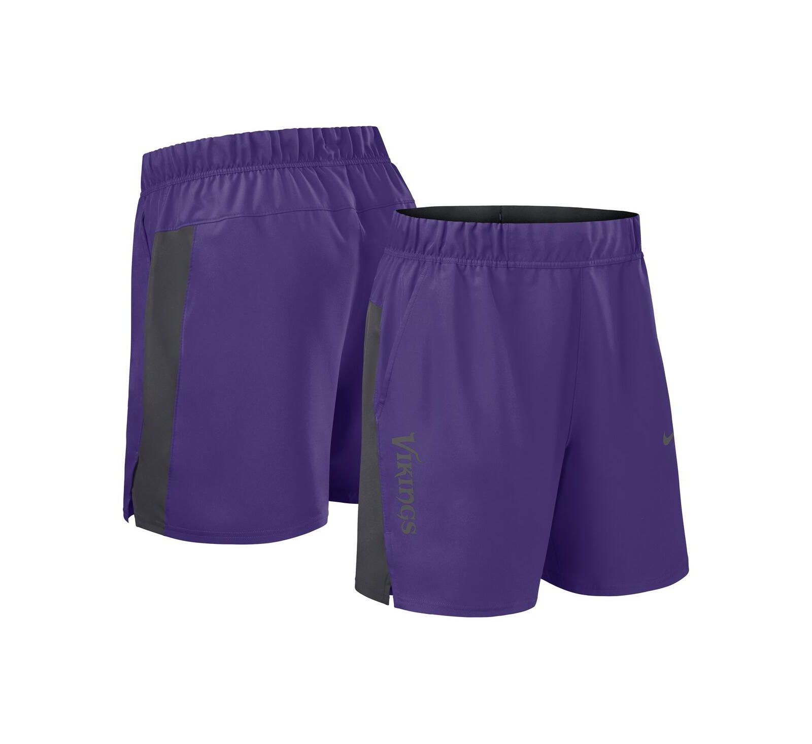 Nike Men's Purple Minnesota Vikings Woven Victory Performance Shorts