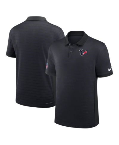 Мужское спортивное поло Nike Houston Texans Sideline Victory Stripe, темно-синий