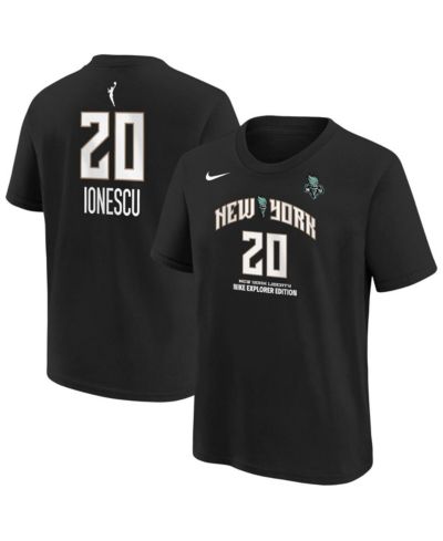 Детская футболка Nike Sabrina Ionescu New York Liberty Explorer Edition