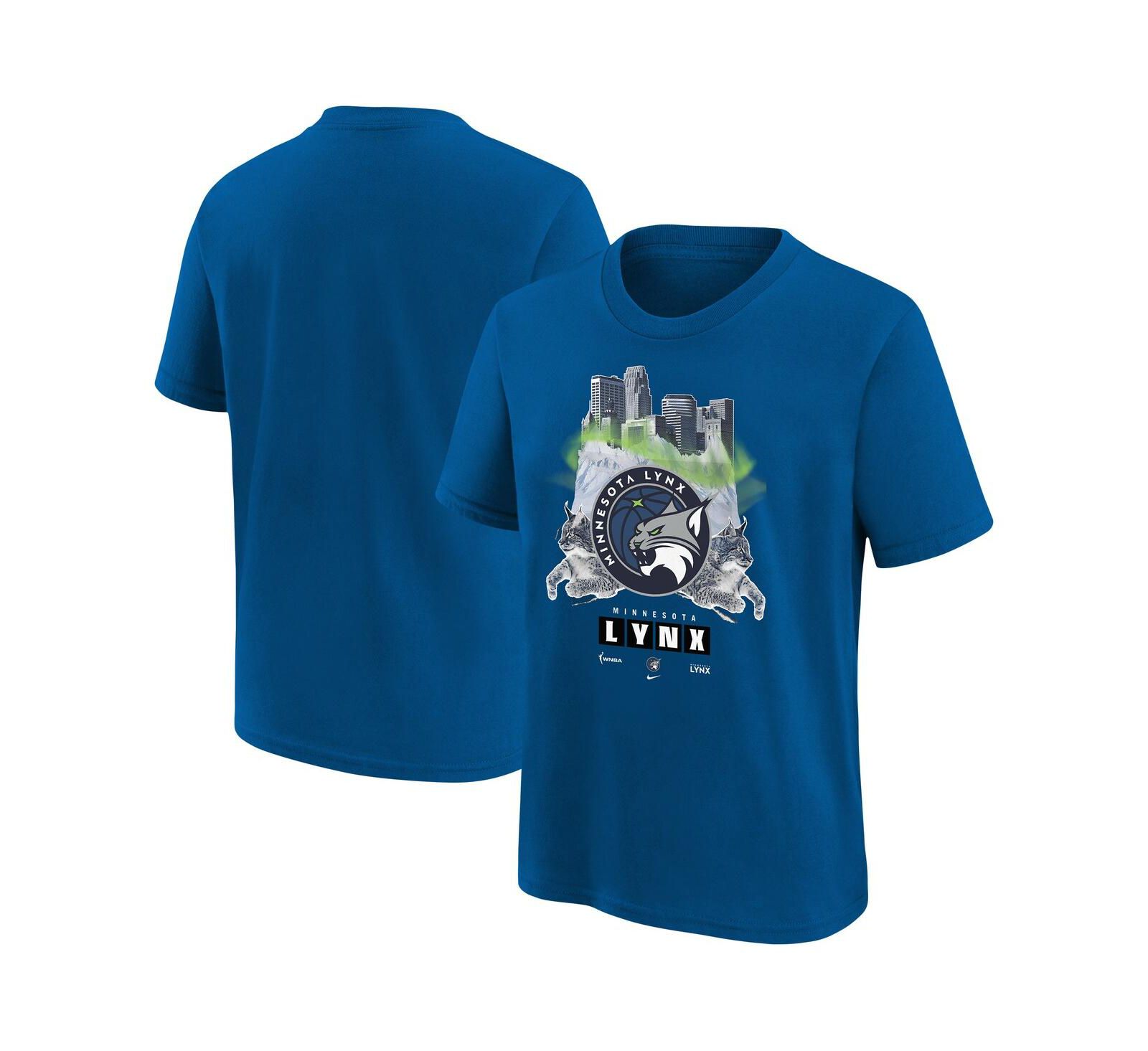 Футболка Nike для мальчиков и девочек Minnesota Lynx Original Content, синяя