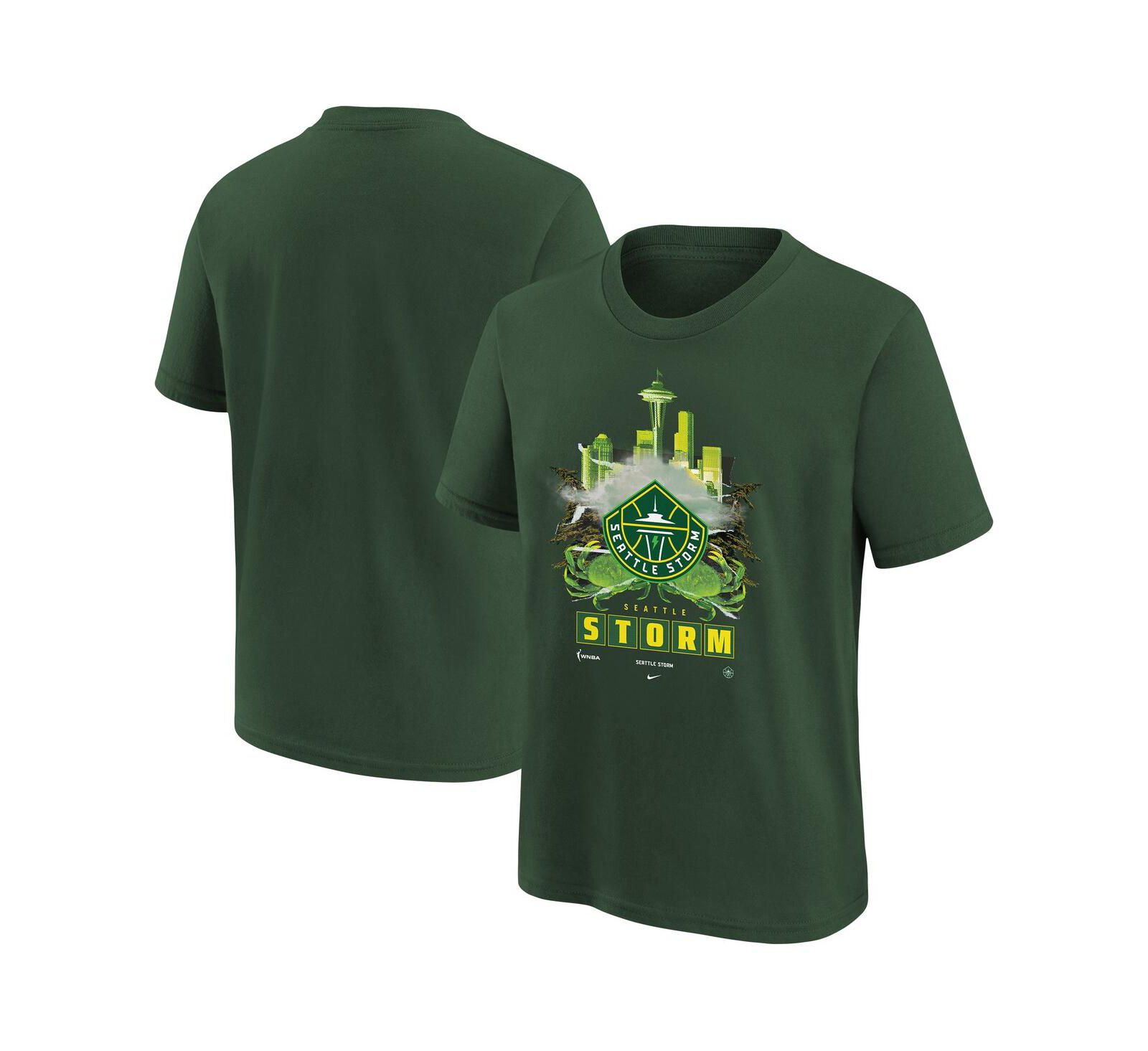 Детская футболка Nike Green Seattle Storm Original Content