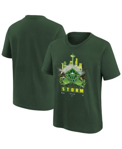 Детская футболка Nike Green Seattle Storm Original Content