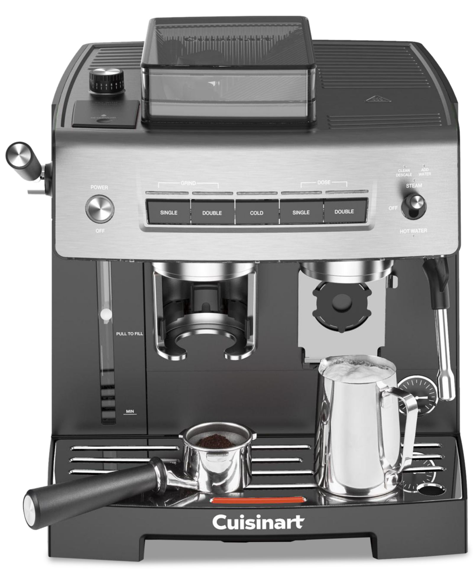 Cuisinart Espresso Bar Grind & Brew Espresso Machine, EM-640