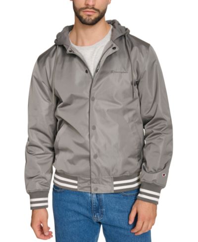 Бомбер Champion Men's Jersey Hood Varsity