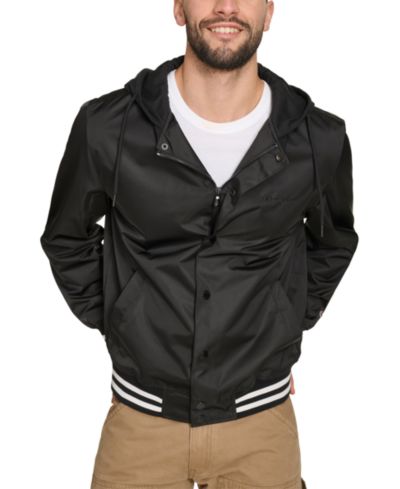 Бомбер Champion Men's Jersey Hood Varsity