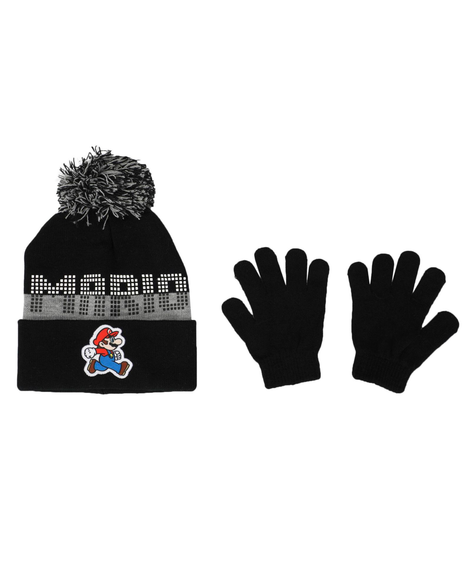 Детский набор SUPER MARIO Bros: шапка и перчатки