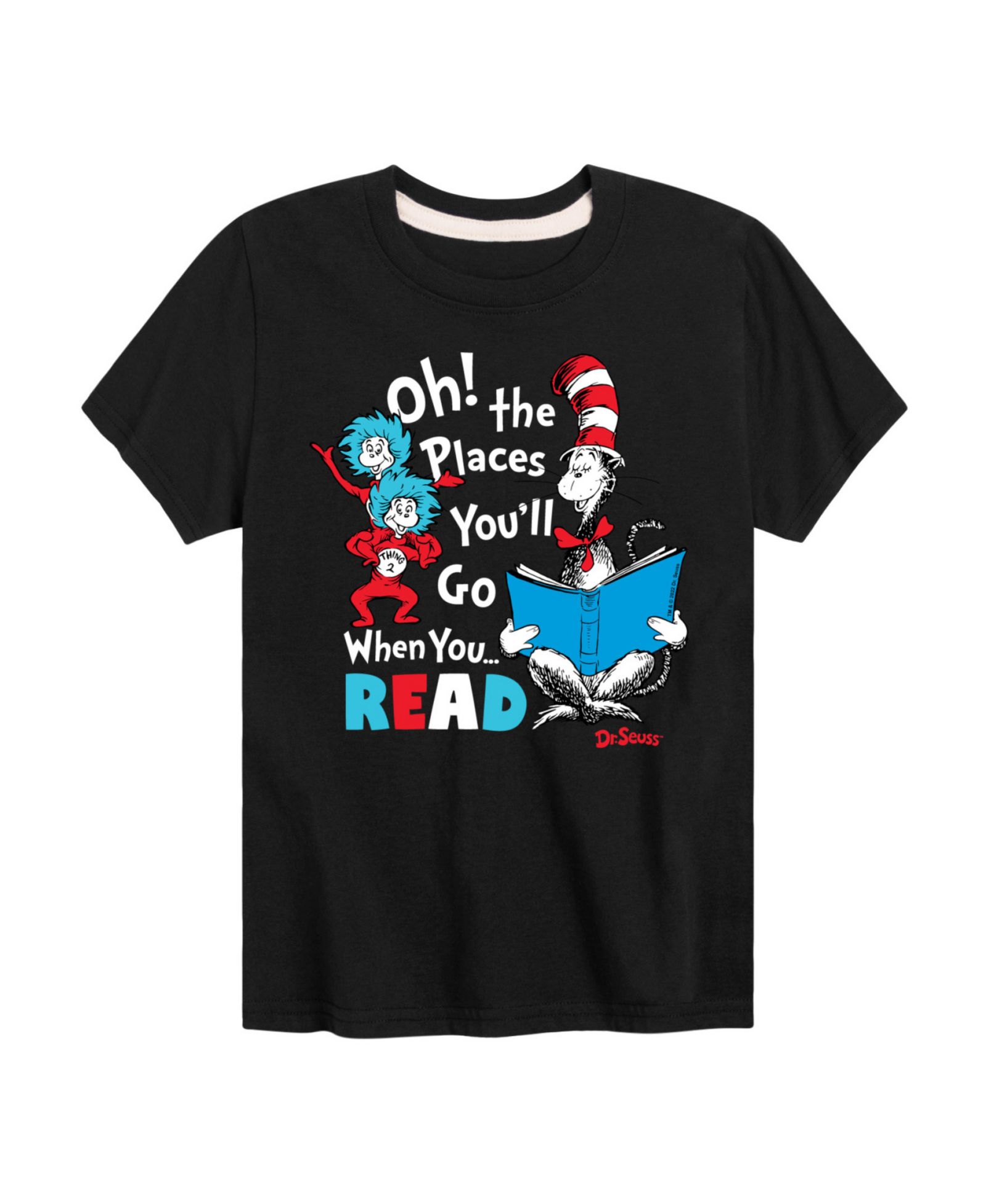 Детская футболка Dr. Seuss Big Boys Oh the Places You'll Go Graphic