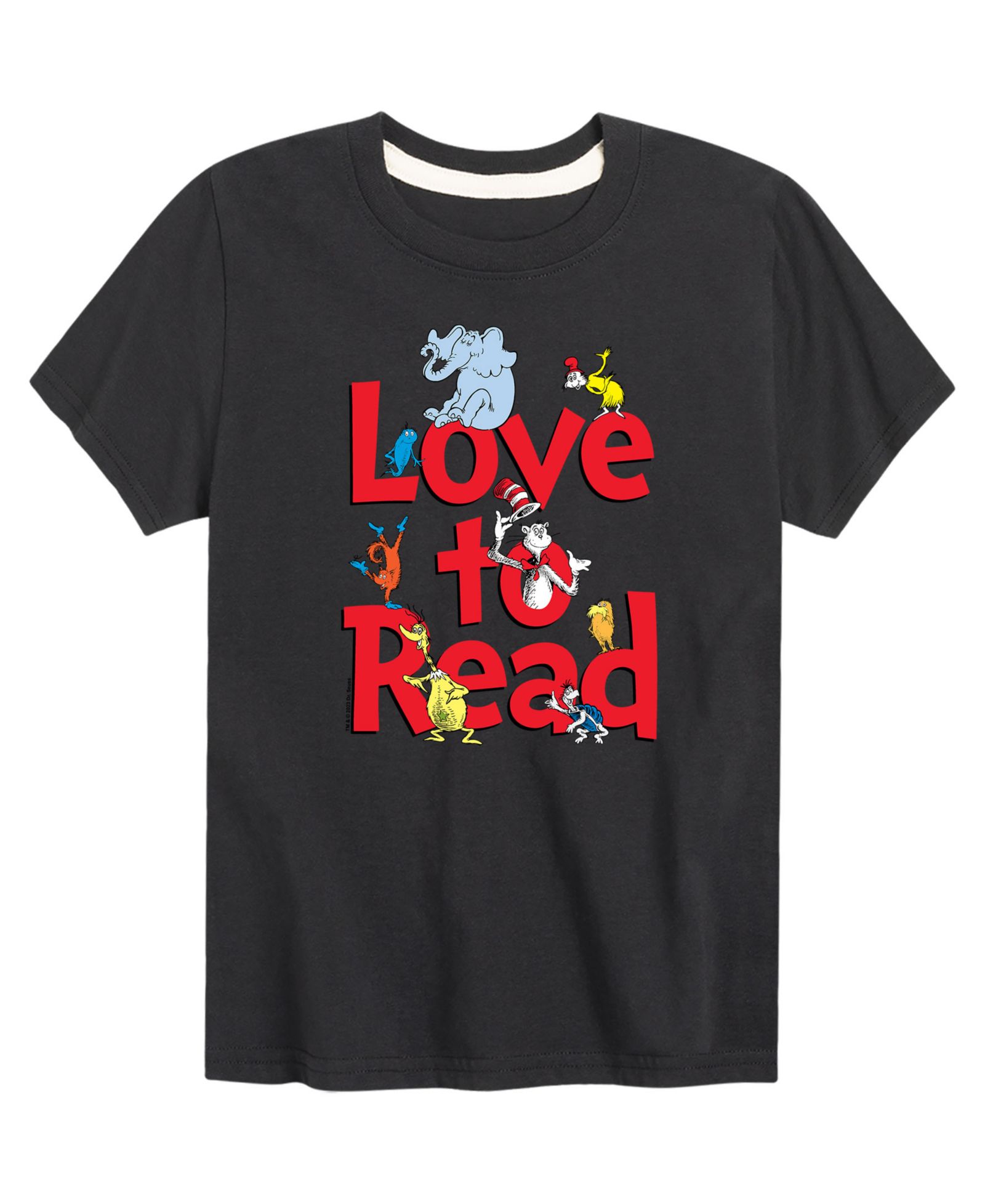 Детская футболка Dr. Seuss Big Boys Love to Read Graphic