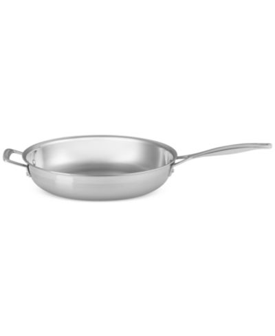 Le Creuset классическая круглая сковорода из нержавеющей стали, 12"