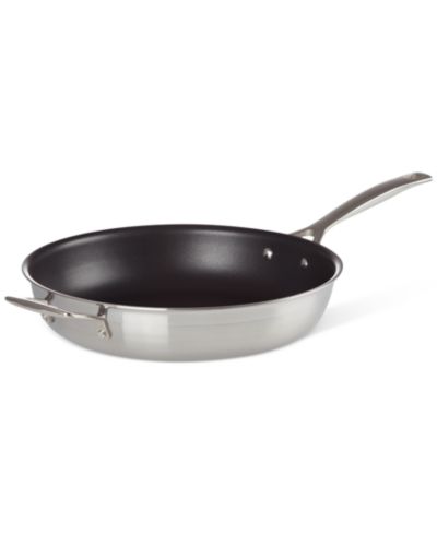 Le Creuset Classic Stainless Steel Round Nonstick Frypan, 12"