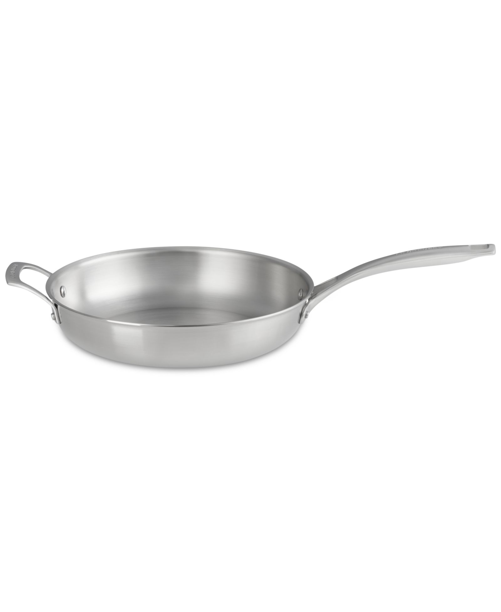 Le Creuset Essential Stainless Steel Shallow Round Frying Pan, 11"