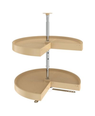 Полка Lazy Susan Rev-A-Shelf, 2 яруса, Almond, LD-2942-28-15-1