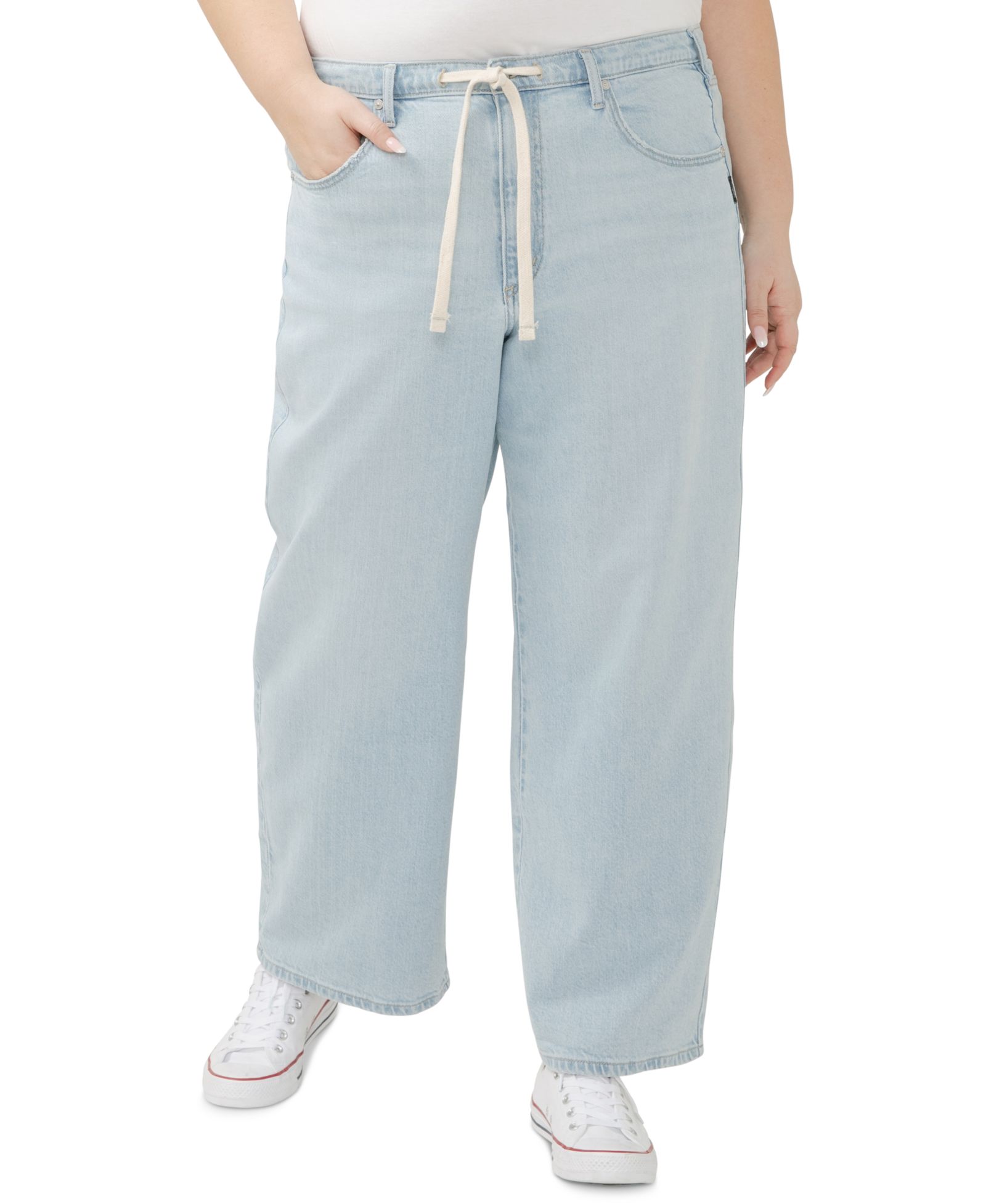 Джинсы Silver Jeans Co. Plus Size Be Easy Drawstring