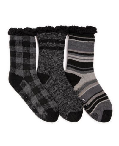 Muk Luks Мужской набор носков Cabin, 3 шт