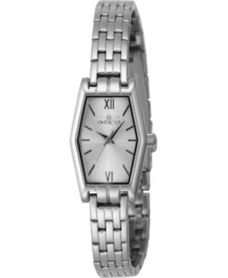 Invicta Women's 48122 Angel Quartz 3 Hand Silver Dial Watch