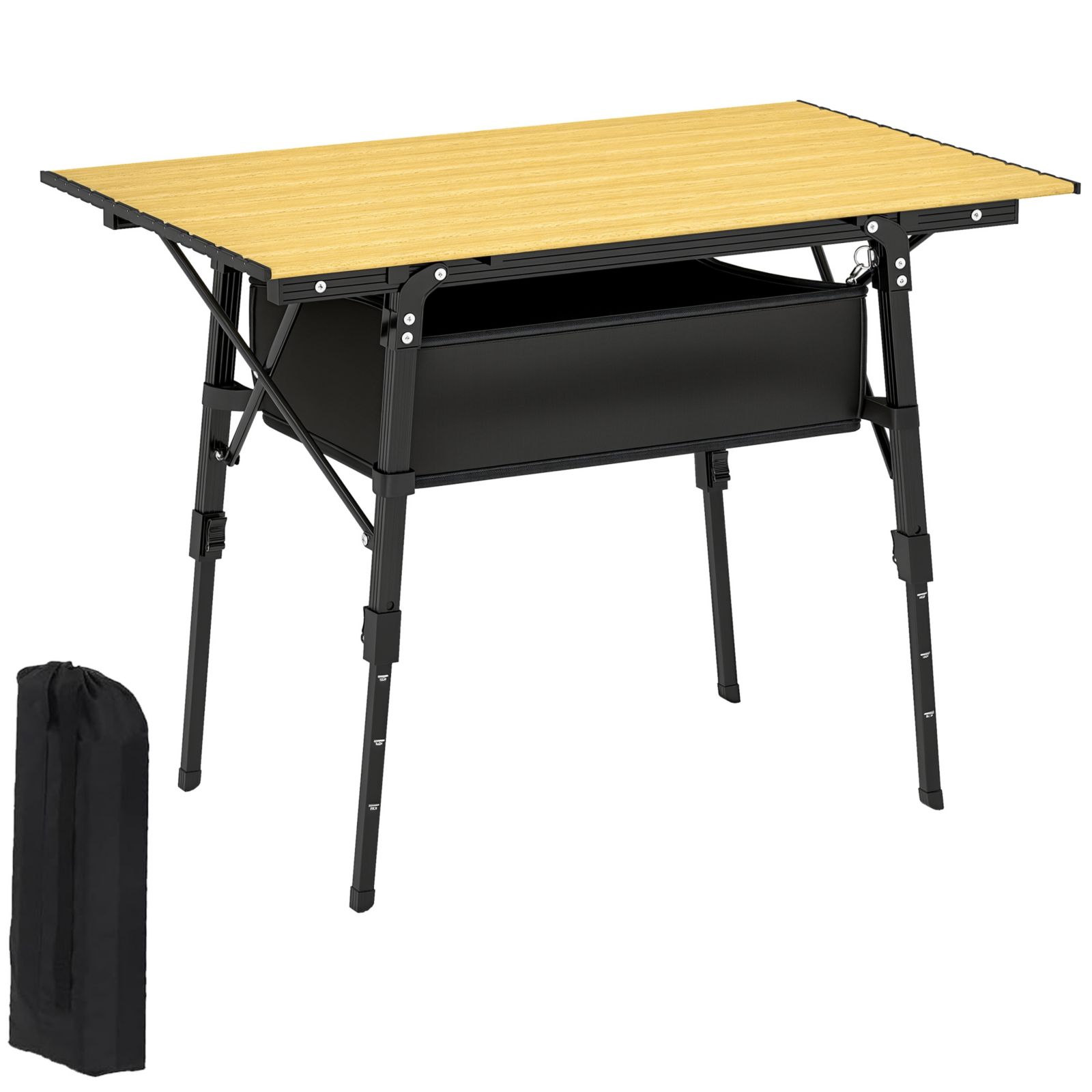 Outsunny складной стол для кемпинга 3ft