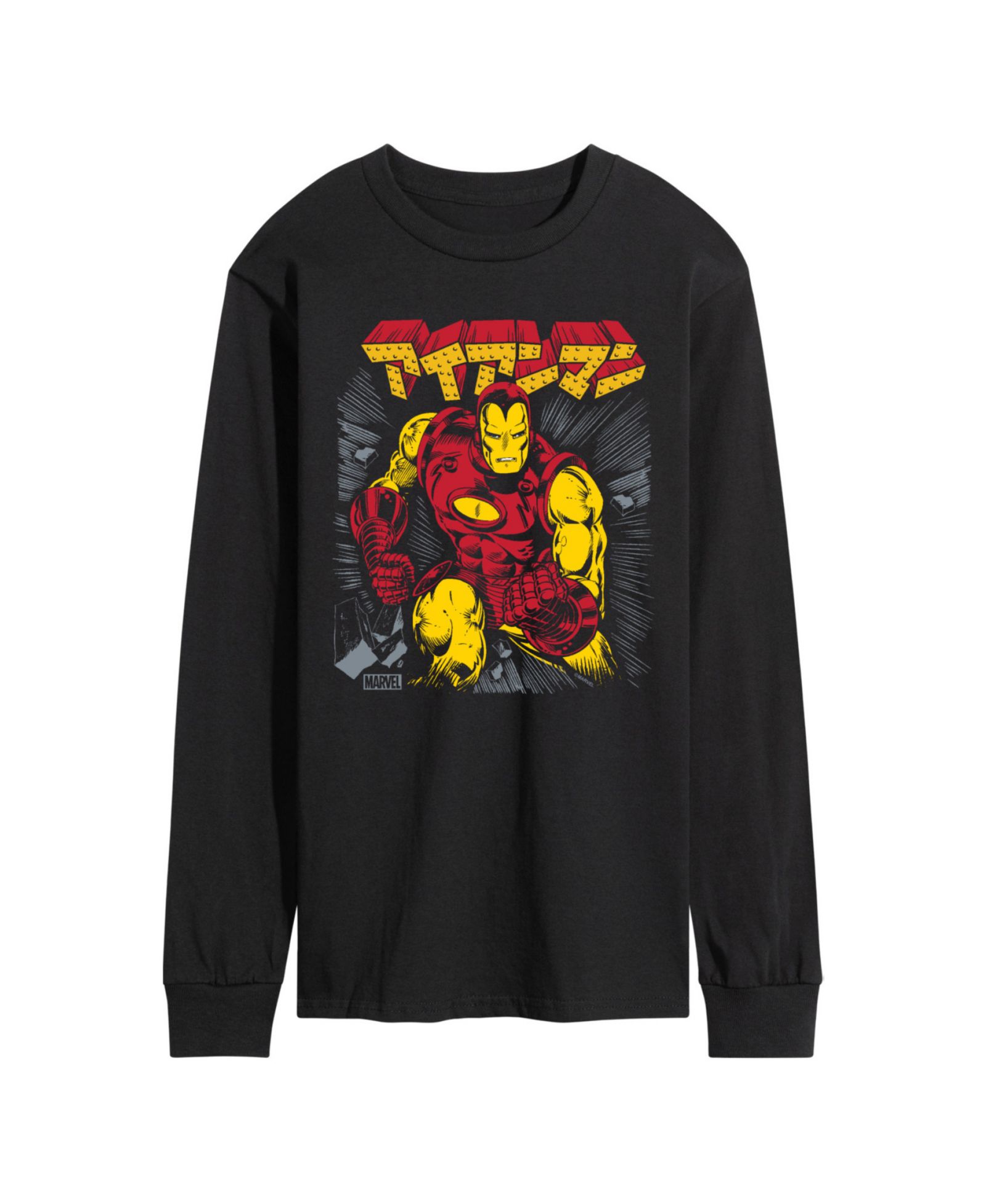 AIRWAVES Men's Iron Man Long Sleeve T-Shirt
