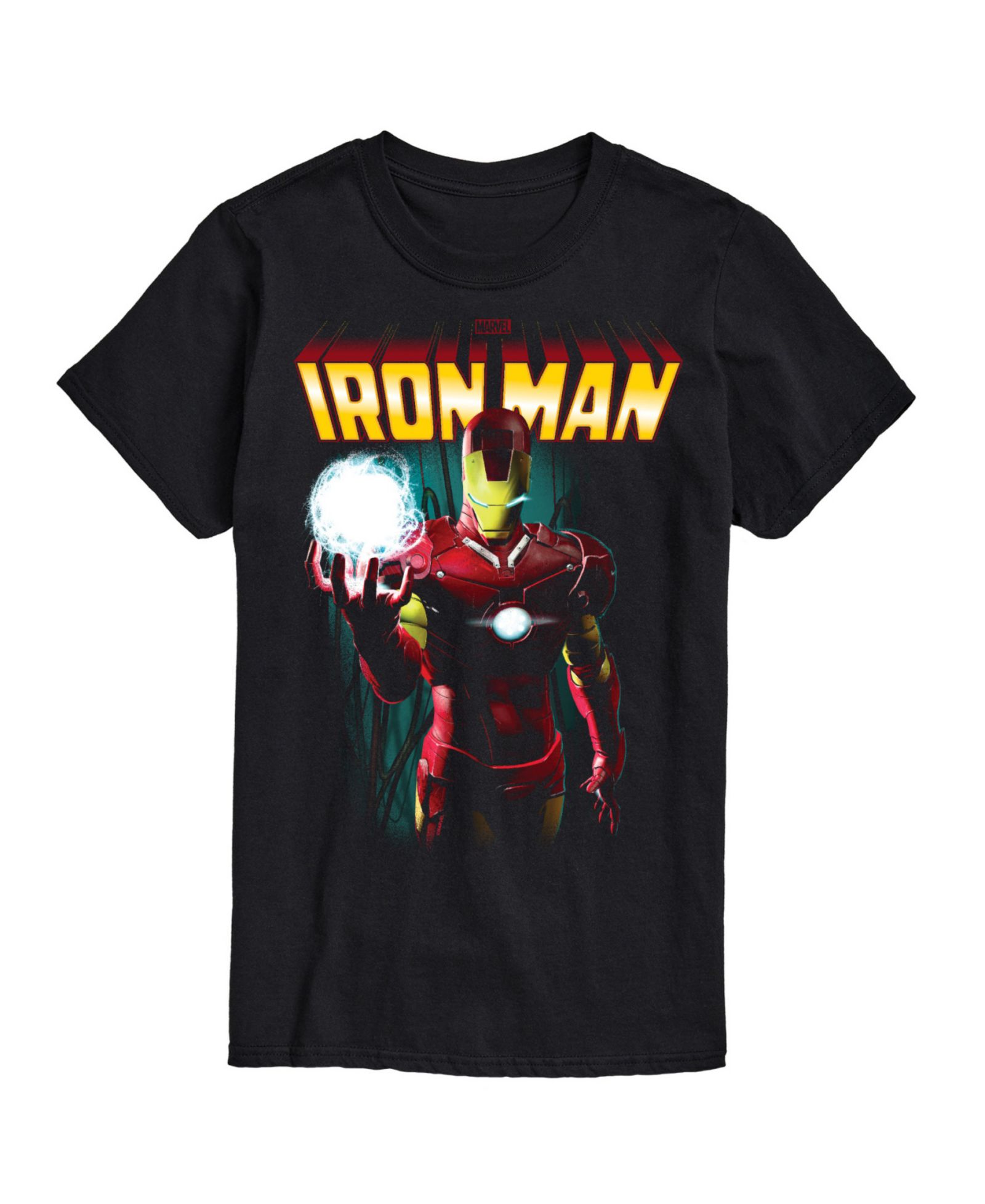 AIRWAVES Men's Iron Man Short Sleeve T-Shirt