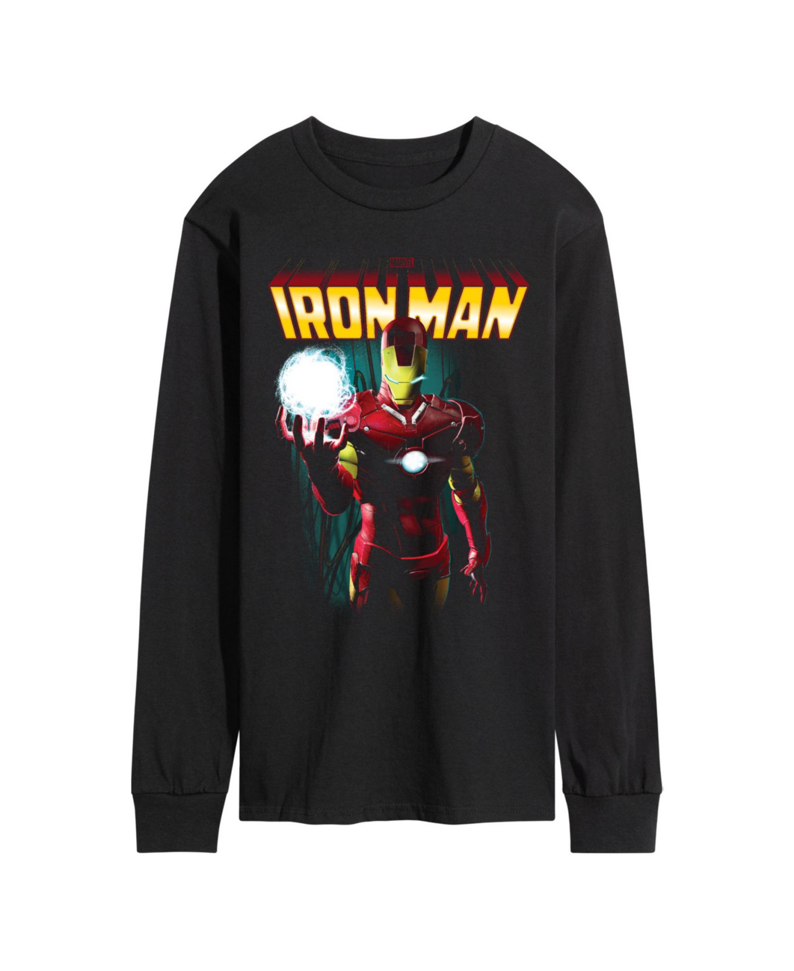 AIRWAVES Мужская футболка Iron Man Long Sleeve