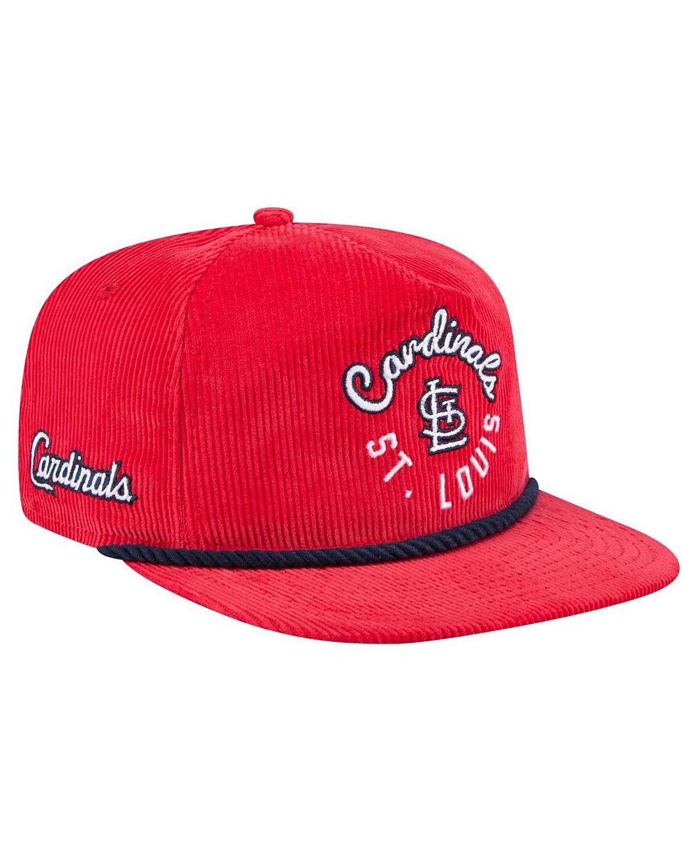 New Era Кепка Men's Red St. Louis Cardinals Full Circle Corduroy Golfer Adjustable