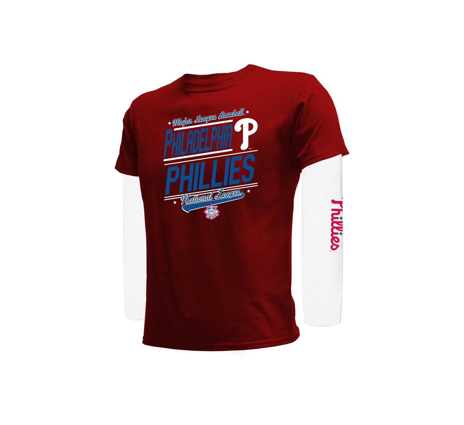 Stitches детский комплект из 2 T-Shirt Red/White Philadelphia Phillies