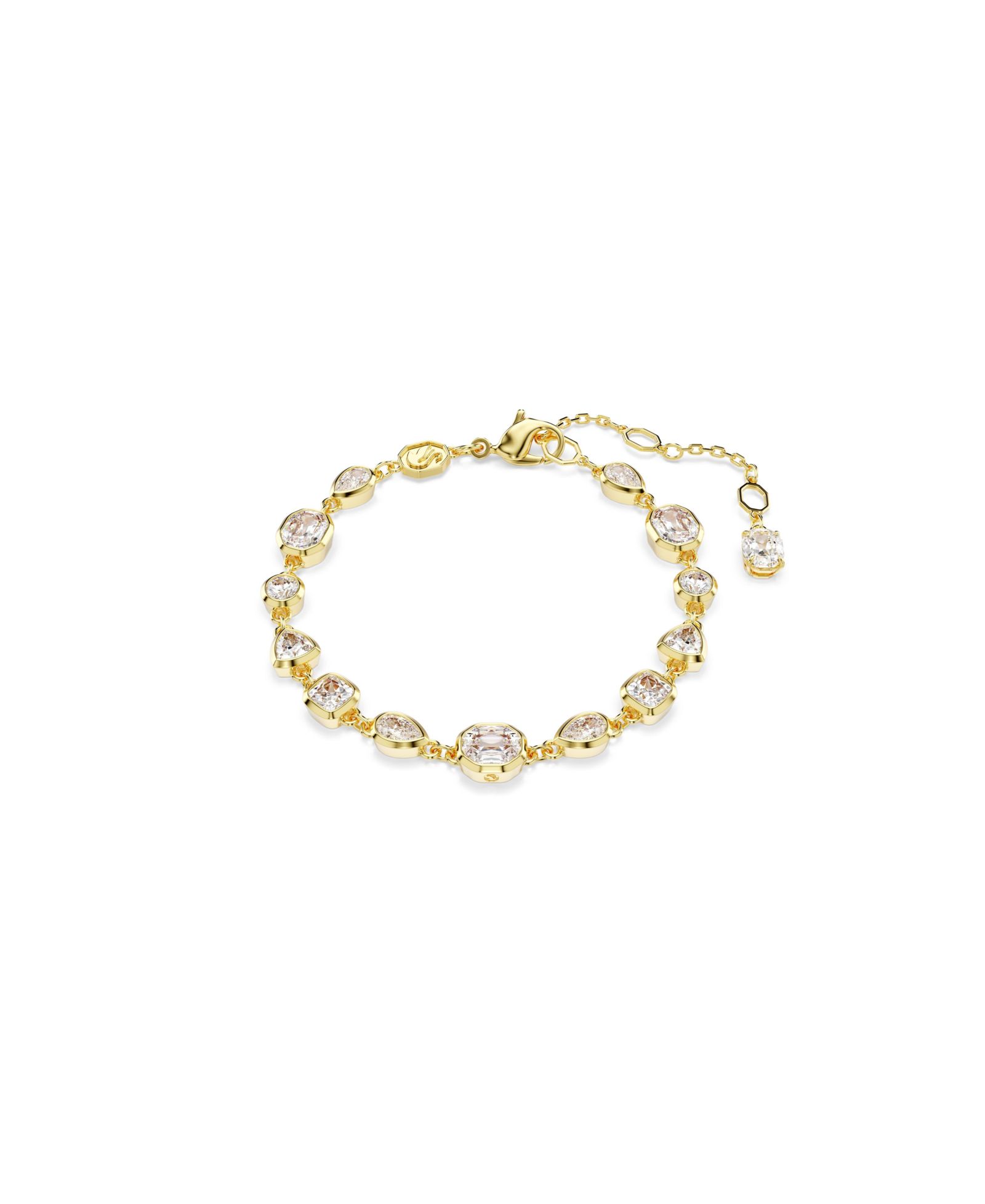 Браслет Swarovski Imber Mixed Cuts White Gold-Tone Plated Tennis
