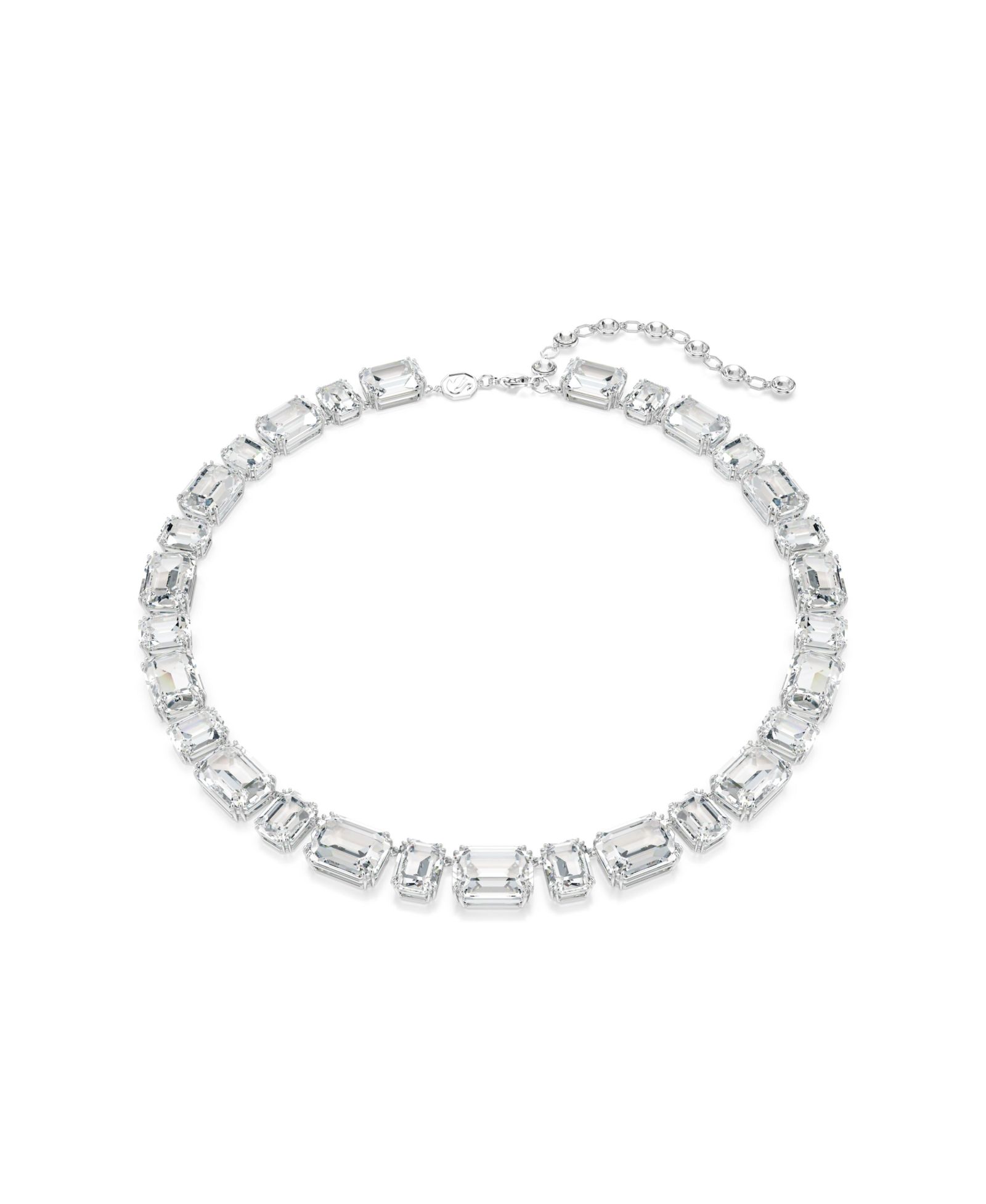 Ожерелье-чокер Swarovski Millenia с белым родиевым покрытием