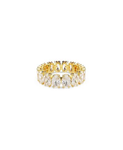 Кольцо Swarovski Matrix Gold-Tone Plated Oval Cut